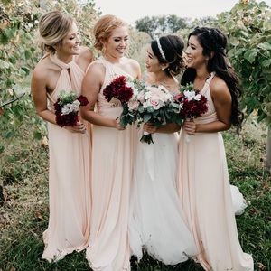 Lulu's Dresses - Lulu’s - Blush pink maxi dress Lulu's Dresses - Lulu’s - Blush pink maxi dress